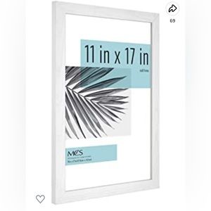 Two - Brand New 11 x 17 frame. Package of two.